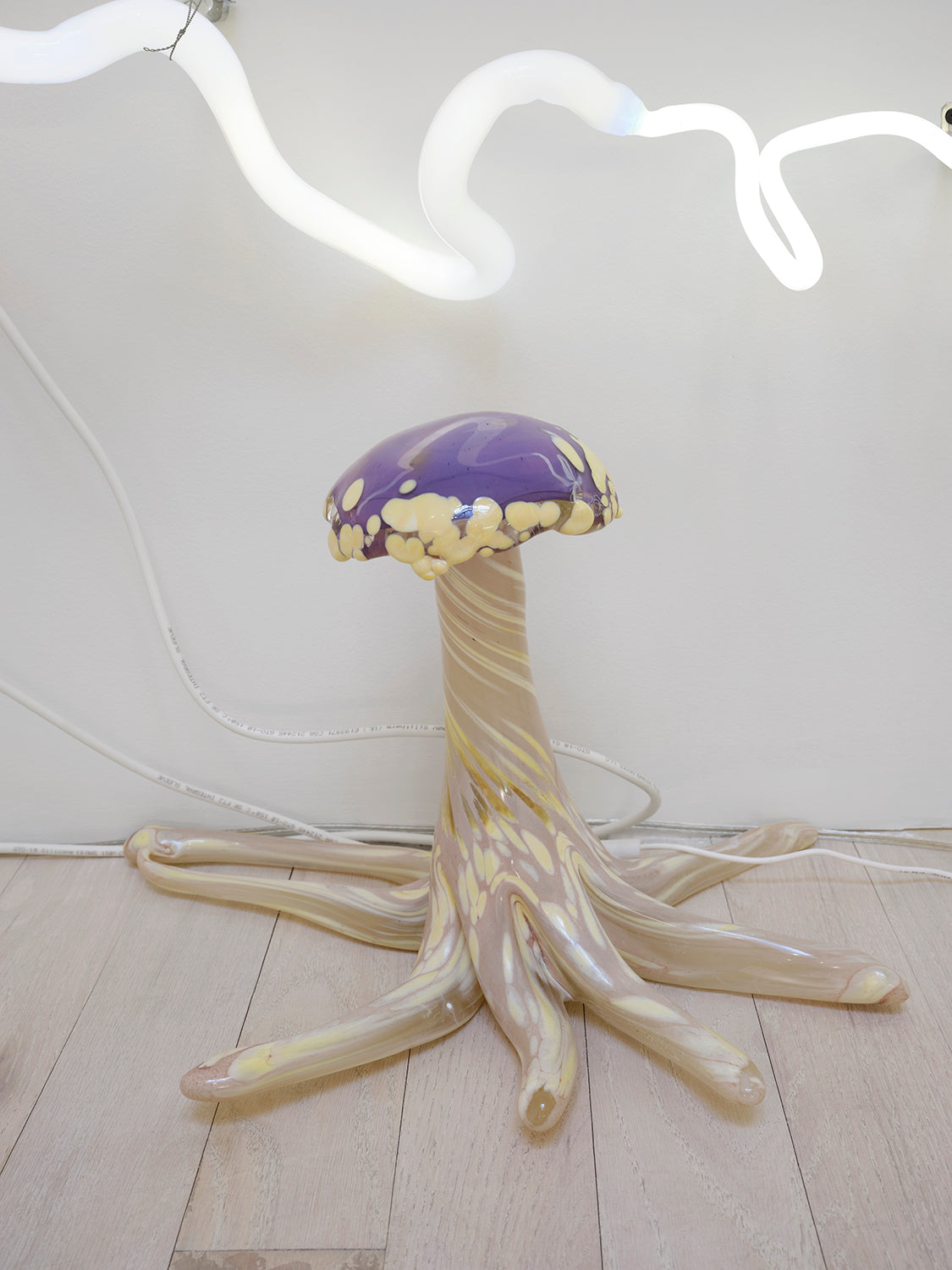 Fruiting Bodies - Purple Top with Yellow Specs