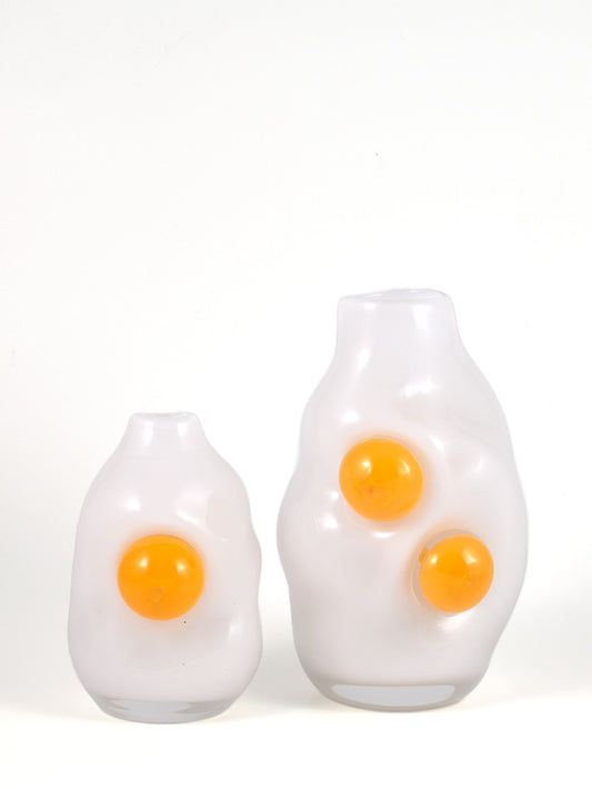 Double Yolk Poached Egg Vase